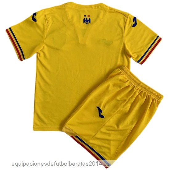 Nuevo 1ª Conjunto De Hombre Rumania 2023 Amarillo Baratas